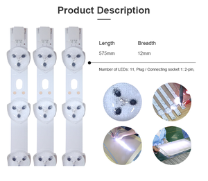 LEDバックライトタイプとブラックキャビネットカラーバックライトテレビLED VST32インチ11LED 32D1334DB VES315WNDA-01 LEDテレビバックライトストリップ用 - Product Image 3