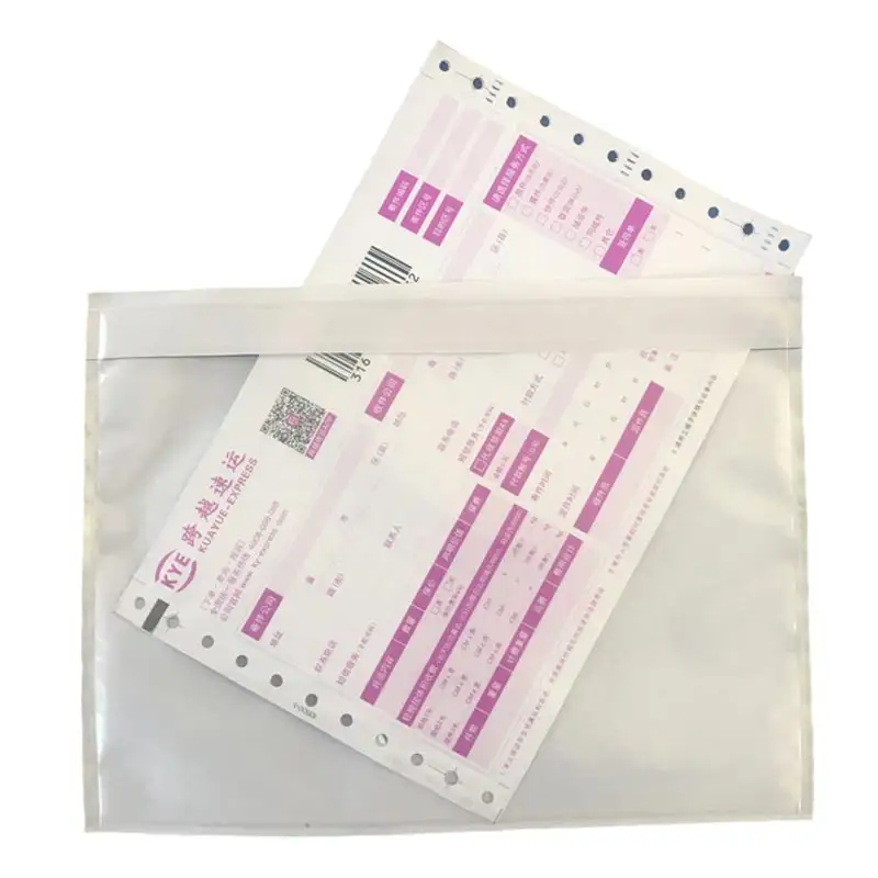 Водонепроницаемый самоклеящийся документ размера A5, закрытый жесткий отгрузочный этикетка, прилагаемый скользящий упаковочный лист, пакет, конверт