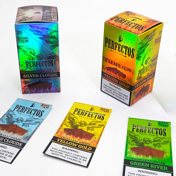 Envoltura de hoja suelta para tabaco de cigarro