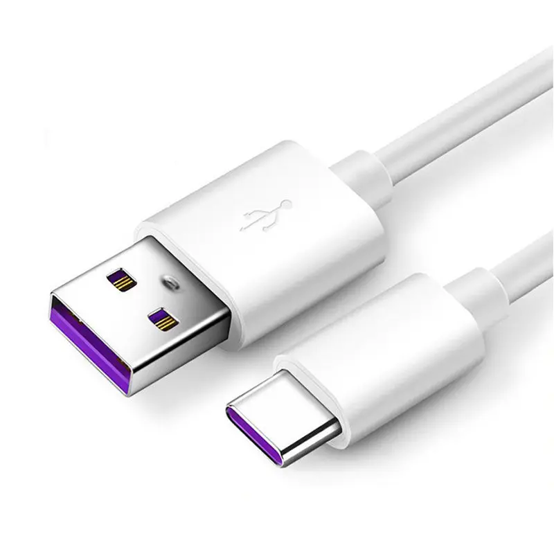 High Quality Type C Date Cable 1M 2M USB-C Cables 5A Type-C Fast Charging Usb Cable For Huawei for Samsung Xiaomi OPPO Oneplus