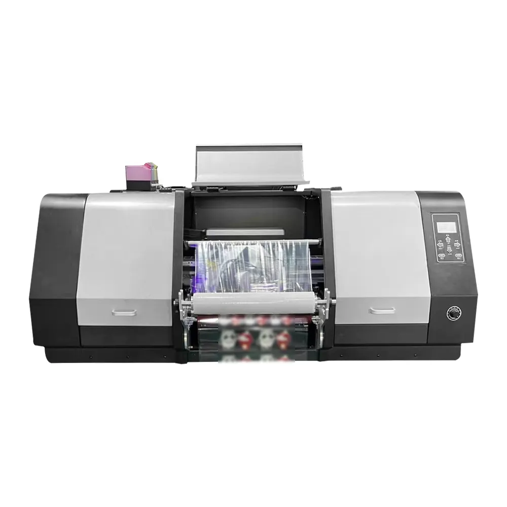 Mesin Die Cut Roll untuk Roll Warna Digital Printer Inkjet untuk Label