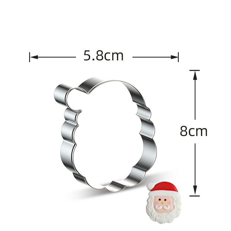 Tête du père noël