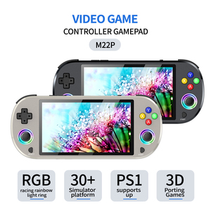 M22ハンドヘルドゲームコンソール5.0インチ画面640*480 IPSディスプレイLINUXポータブルポケットビデオゲームプレーヤーゲームパッド付きM22 Pro - Product Image 2