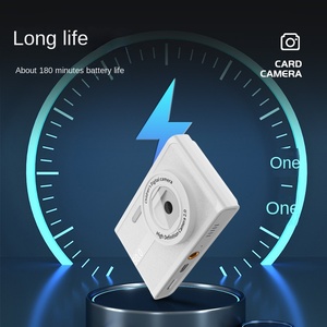 Taşınabilir Mini CCD dijital Video kaydedici öğrenciler çocuk yüksek 4K CMOS görüntüleme sensörü MicroSD medya zamanlayıcı fotoğrafları çocuklar için
