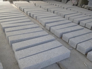 Ánh sáng tự nhiên đá Granite lát treads kerb đá Granite <span class=keywords><strong>Cobble</strong></span> đá kerbstone curbstone - Product Image 6