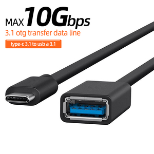 Customizable Type C USB Data Cable Otg <strong>Function</strong> Mobile Phone Computer Game <strong>Controller</strong> PVC Jacket Braid Type C Otg Patch Cord - Product Image 2