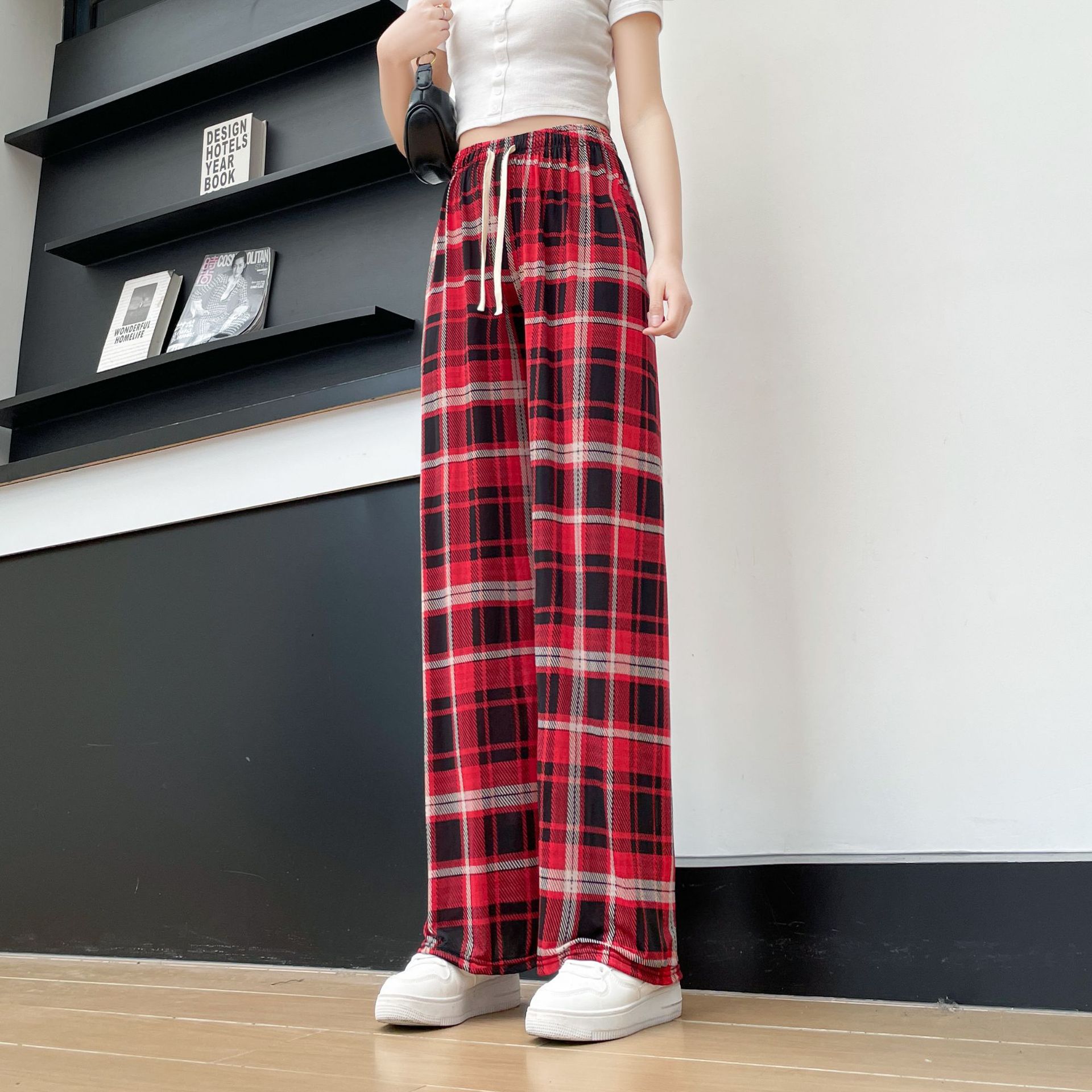 Plaid rouge