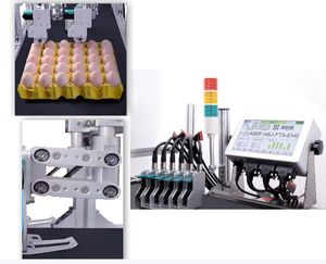Industrial Half Inch 12.7mm TIJ Inkjet Printer High-Accuracy Paper Egg Expiry Date <strong>Machine</strong> 6 Heads Flex OEM/ODM T600 - Product Image 1