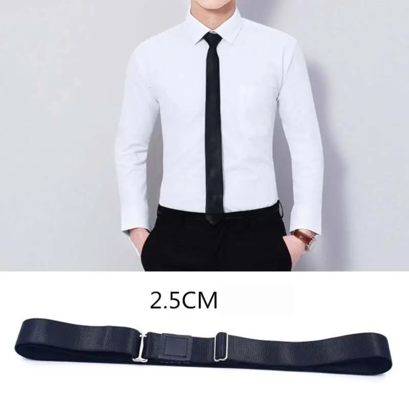 Hotting-Camiseta elástica ajustable para hombres y mujeres, cinturón que se mantiene oculto