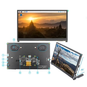 Raspberry Pi compatibile 1024x600 modulo Display da 10.1 pollici pannello capacitivo resistivo Monitor LCD da 10 "Touch Screen LCD da 10 pollici - Product Image 1
