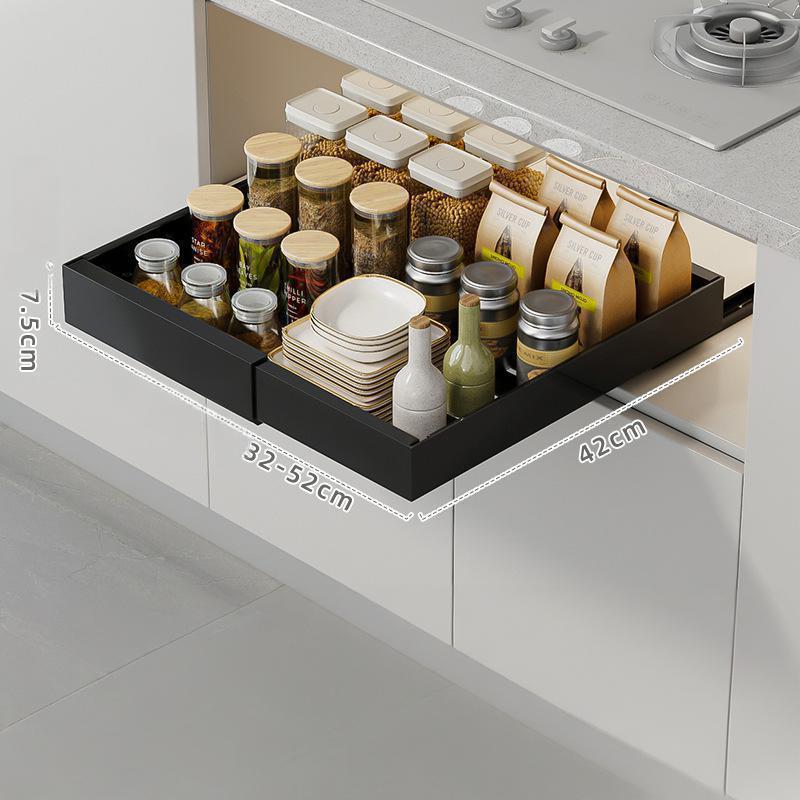 Black - Small (32~52)x42x7.5cm