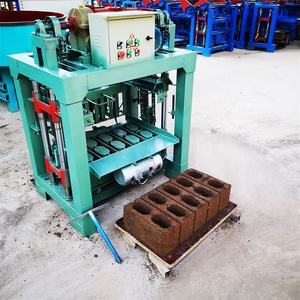 Hohl zement Ziegel Handpresse kleine Industries and hohl manuell betätigte Block herstellungs maschine Produktions linie - Product Image 6