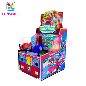 Funspace đồng tiền hoạt động Kid đôi súng bắn súng máy Arcade trò chơi cho trung tâm trò chơi - Product Image 1