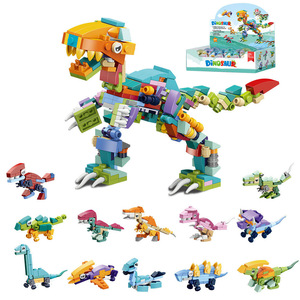 Viên nang gói 6/12 loại xe côn trùng mô hình động vật DIY Mirco gạch đồ chơi mini khối xây dựng - Product Image 6