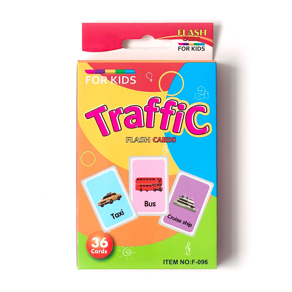 Tarjetas flash de tráfico