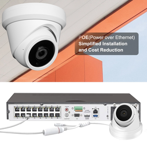 8MP VCA AI IR PoE炮塔IP摄像机ccpt网络摄像机室内室外IP67防水智能摄像机 - Product Image 6