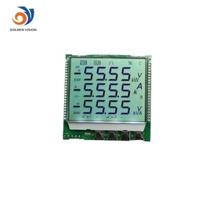 Golden vision Benutzer definiertes COB-Touch-Display 50,60*42 Aktiver Bereich Positives monochromes FSTN-Segment Kapazitives LCD-Display - Product Image 2
