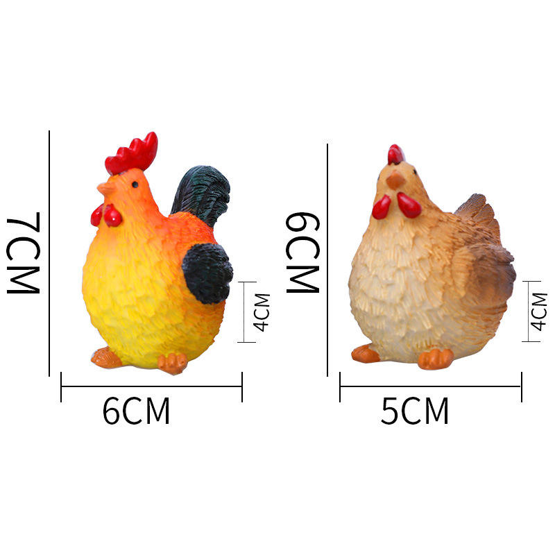 ไก่ตัวผู้และไก่ตัวเมีย