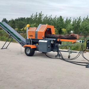 Processore per legna da ardere a benzina orizzontale per legname Splitter per legna da ardere - Product Image 1