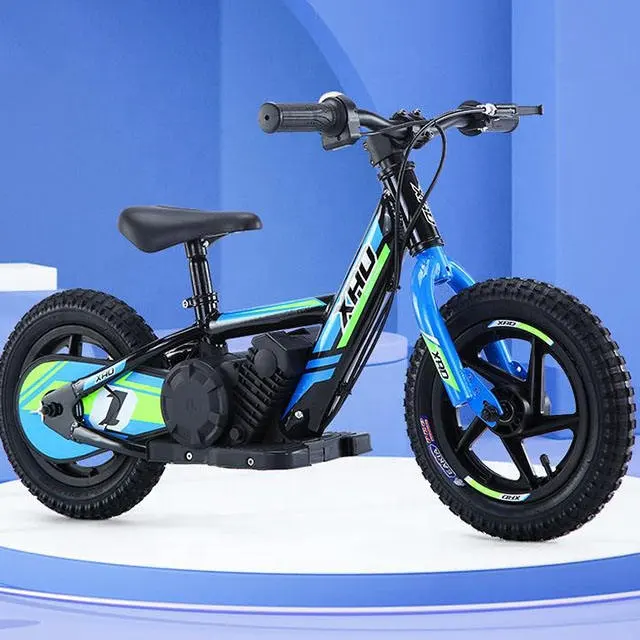 OEM ODM 좋은 품질 80W 2 바퀴 팻 타이어 12 인치 16 인치 전기 어린이 자전거 오토바이 어린이