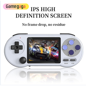 <span class=keywords><strong>S</strong></span> SF2000ハンドヘルドゲームプレーヤー3インチ内蔵6000 + レトロゲーム16GBデュアルプレーヤーサポートTV AV出力ポータブルゲームコンソール