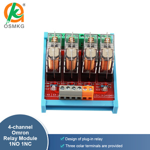 Oshangming 4 <strong>Input</strong> 4 <strong>Relay</strong> <strong>Output</strong> Board 12V/24V <strong>Relay</strong> Module IO Board 10A 1NO 1NC for Light - Product Image 3