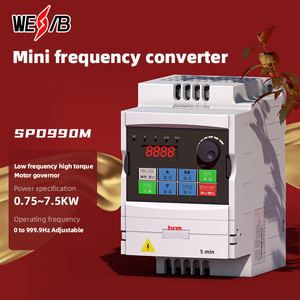 Vfd <strong>Inverter</strong> 7.5kw 220 <strong>1</strong> <strong>Phase</strong> to 3 <strong>Phase</strong> Single <strong>Phase</strong> <strong>Input</strong> 110v <strong>Frequency</strong> Converter for 7.5 kw Refrigeration Unit - Product Image 2