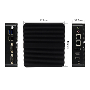 Factory OEM/ODM Fanless Mini Pc with N100 Support 32GB <strong>DDR4</strong> 4K Three Display <strong>Desktops</strong> <strong>Computer</strong> WIN10 LINUX RS232 Industrial - Product Image 6