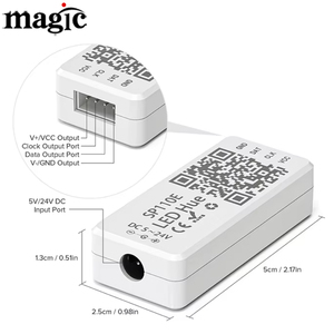 SP110E LEDhue WS2811 SK6812 smart indirizzabile LED RGB RGBW striscia luce blu-dente blu BT dente Pixel led Controller - Product Image 2