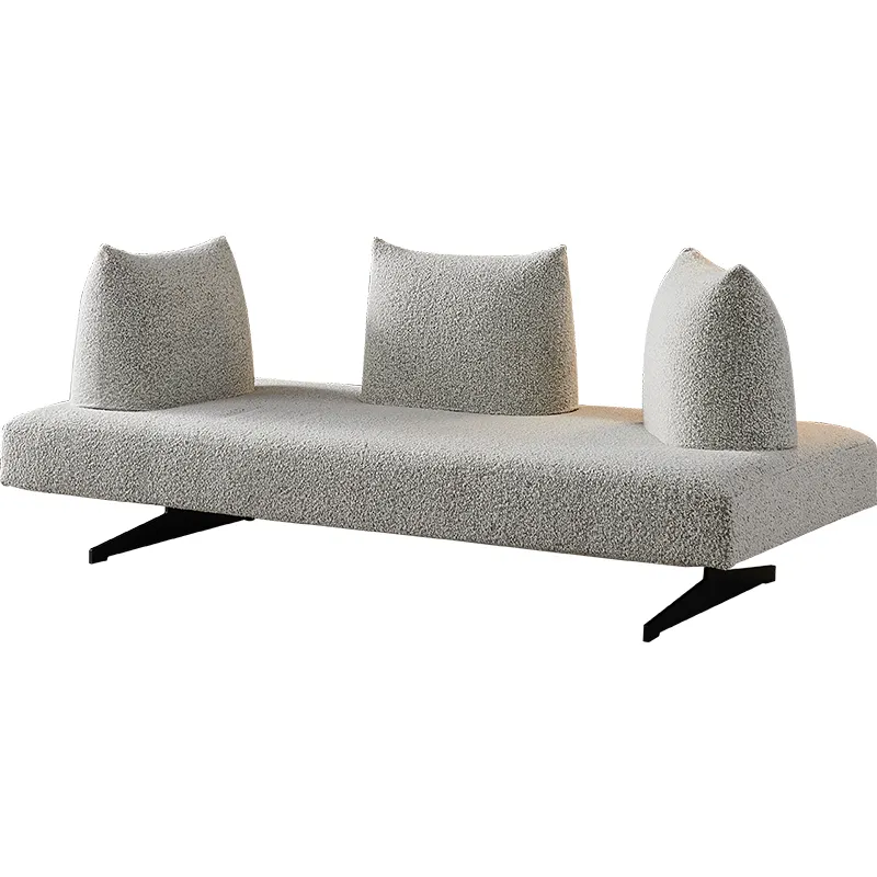 AOMISI CASA İtalyan lüks oturma odası mobilya çift koltuklu kanepe Cafe üç koltuk oyuncak kumaş koltuk takımı otel ev için