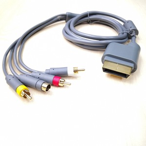 สายเคเบิลวิดีโอและเสียงสำหรับเครื่องเล่นเกม Xbox 360สาย AV RCA คอมโพสิตสาย AV S-AV ส่วนประกอบ AV - Product Image 6