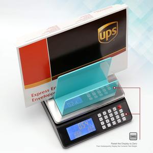 SF-202A 30kg Aço Inoxidável Eletrônica <span class=keywords><strong>Digital</strong></span> Escala Preço Computação com Display LCD 1g Precisão OEM Customizável