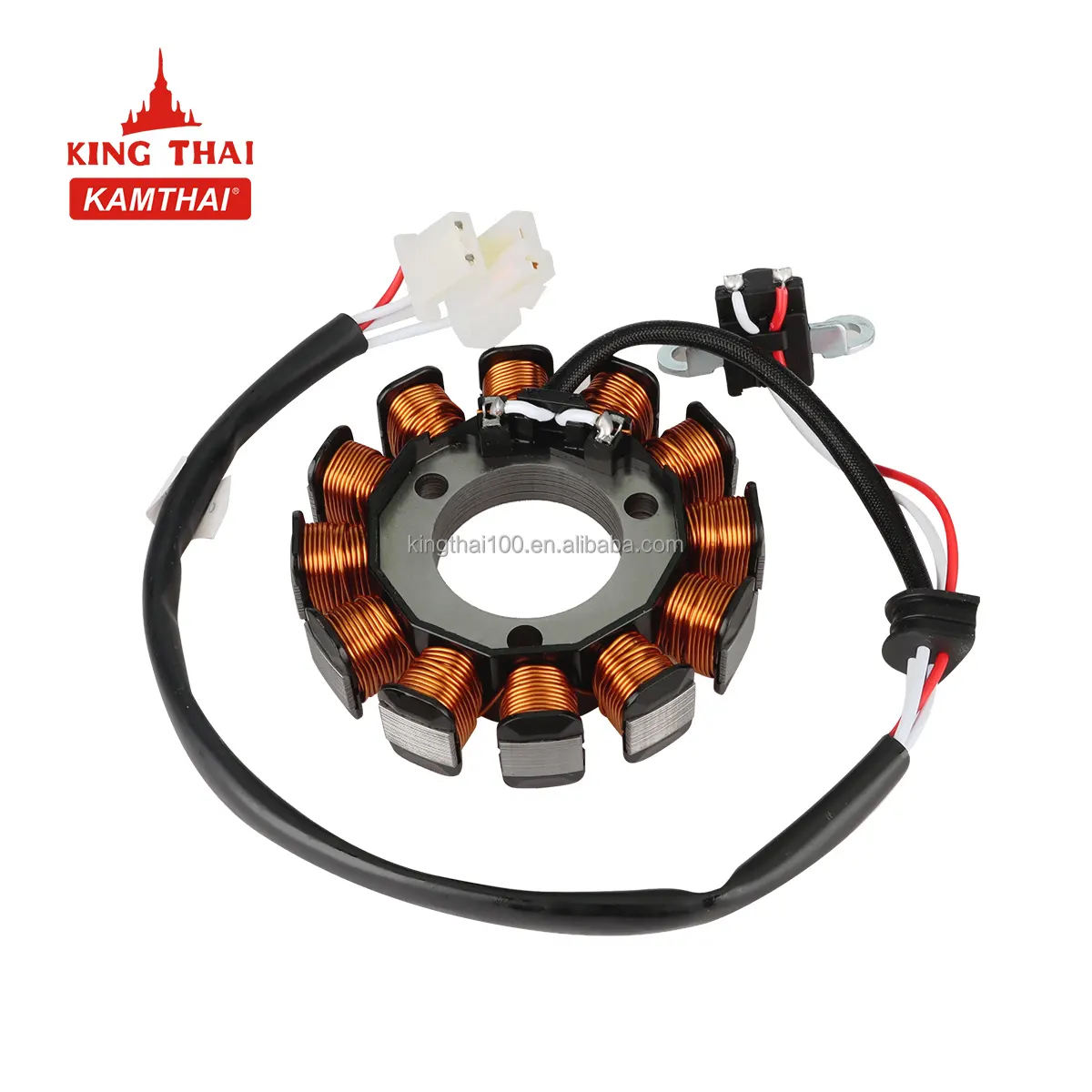 Kamthai động cơ xe máy Máy phát điện Stator cuộn dây 1db-h1410 12 cực Nouvo GP SX động cơ Stator cuộn dây giá cho Yamaha Stator cuộn dây