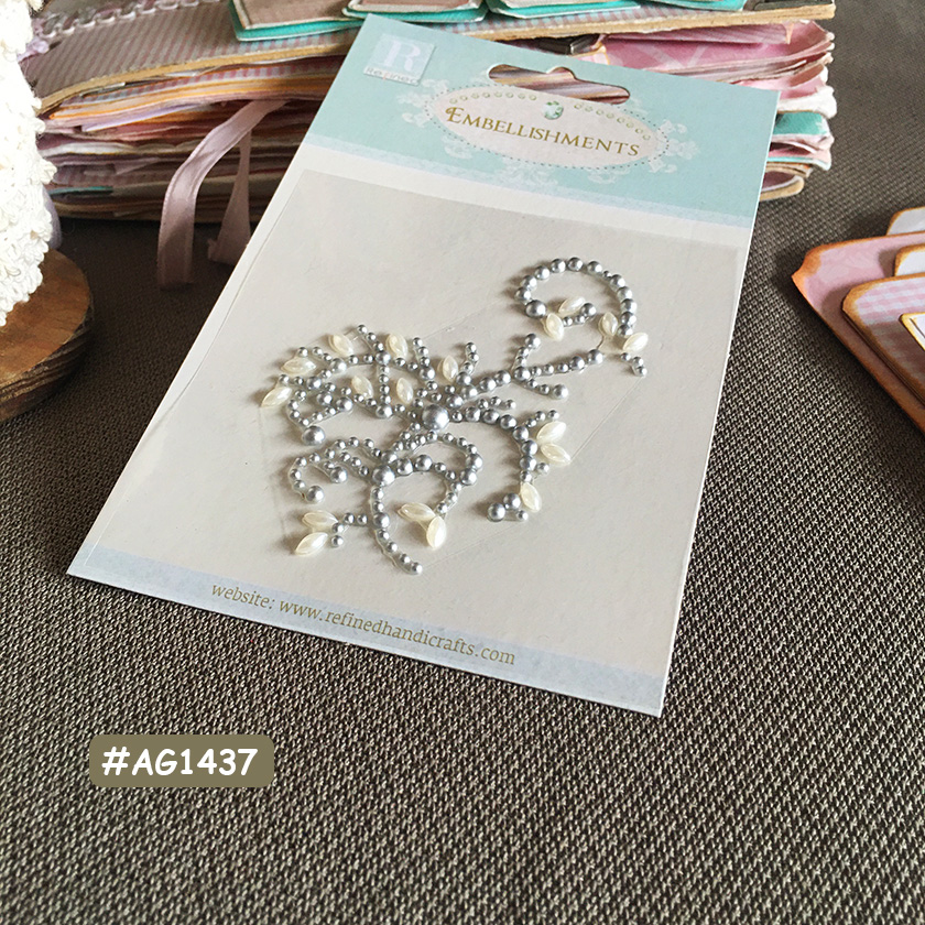 AG1437-Offwhite/argento metalico