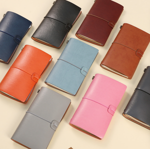 Fabrika toptan 5 yüzük M5 doldurulabilir gevşek yaprak Spiral bağlayıcı elastik bant çok renkler <span class=keywords><strong>Mini</strong></span> cep yumuşak PU deri promosyon - Product Image 6