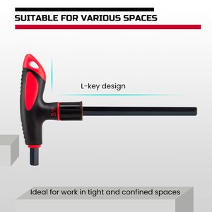 โรงงาน OEM SAE T Handle Allen ชุดประแจ, ยาว Allen Hex Key มาตรฐาน, 5/64 ถึง 3/8 นิ้ว. - Product Image 5