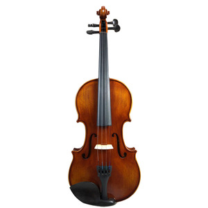 Professional Handmade Matte Solid Wood Violin Natural Acoustic <strong>Fiddle</strong> with Maple Back/Side and Ebony Bow Electric Violin - Product Image 6