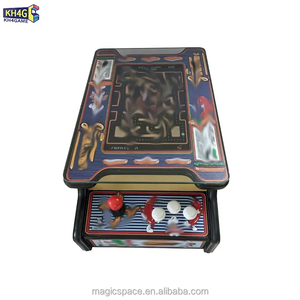 Retro kapalı bartop mücadele Video kokteyl arcade masa makinesi iki taraf mini bar oyunu sikke işletilen kokteyl masası makinesi - Product Image 4