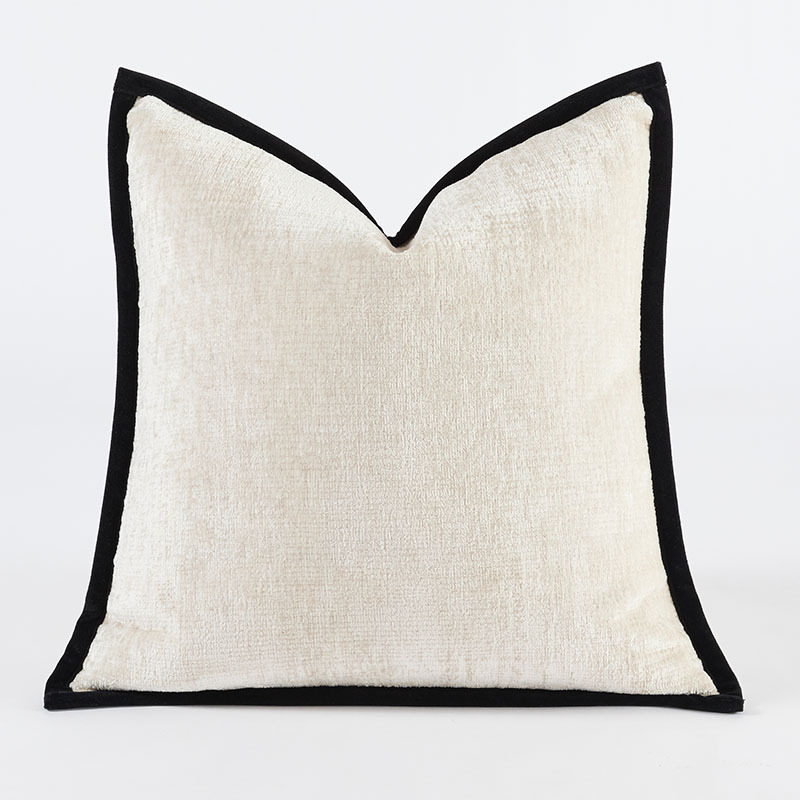 Chennille blanc cassé