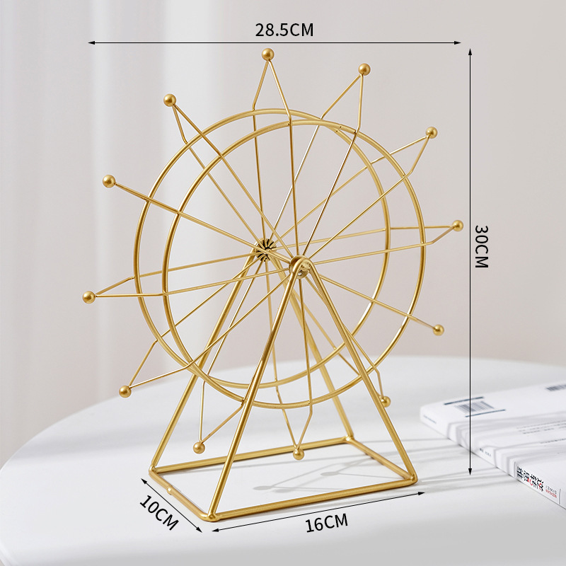Grande grande roue dorée neuve