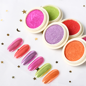 Solid Aurora Powder 2024 Nail Magic Mirror Powder 18 Color Explosion Edge Mermaid Solid Silk <strong>Set</strong> - Product Image 6