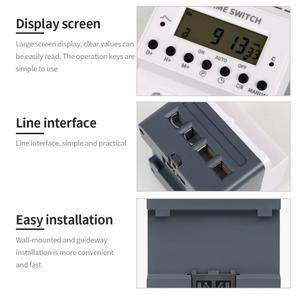 QJC elektronischer 220 V Taktschalter Zeitregler wasserdicht 28 Gruppe Programm Zeitschalter für Zeitbewässerung Zeitungs-Schalter - Product Image 5