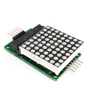MAX7219 8*8 dot matrix modul mikrocontroller display modul MCU LED Display Control Modul 5V - Product Image 3