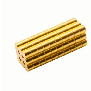 מפעל ישיר neodymium נדיר אדמה מגנט נדיר קומפקטי סוג זהב רך עבור שימושים שונים כיפוף שירות עיבוד
