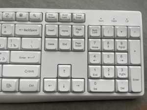 CMK637 Venta directa de fábrica Nuevo 2,4 GHz Teclado inalámbrico Ratón Combo Set Estilo láser Operación de membrana 3 teclas para uso de escritorio - Product Image 3