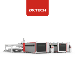 Высокомощный коврик DXTECH-серия, две автоматические погрузки и разгрузки, закрытый инструмент для лазерной резки стали, цены - Product Image 2
