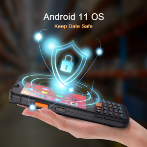 KP36 Logística Portátil PDA Android 11 Sistema Operacional 4 + 64GB Memória Barcode Scanner NFC para Outdoor WiFi Conectividade