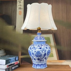 Cao cấp handmade Trung Quốc Phong cách Trung Sơn Gốm bảng đèn New cạnh giường ngủ trang trí Boutique cho phòng khách lối vào hội trường <span class=keywords><strong>CURIO</strong></span> - Product Image 6