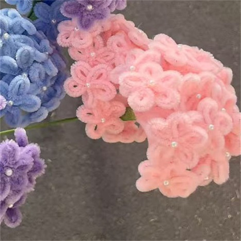 Rose - Hortensia à 12 branches