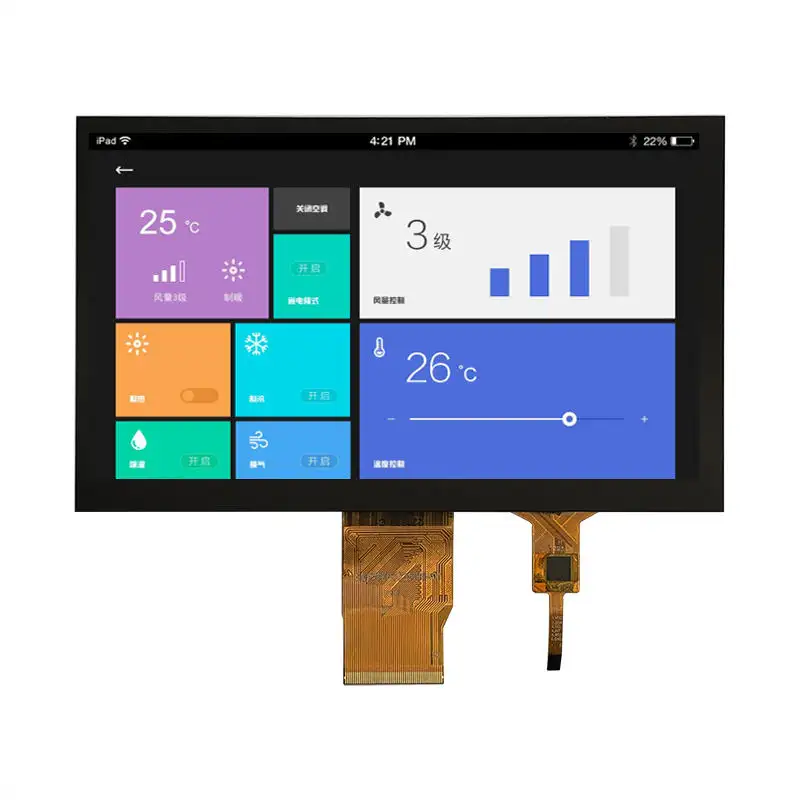 شاشة IPS LCD عالية الجودة 7 بوصة مع شاشة LCD TFT